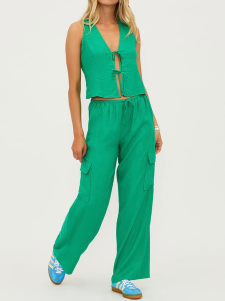 Amara Pant in Mediterranean Mint