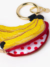 Mary Banana Beaded Coin Purse