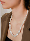 Brynn Baroque Pearl Necklace