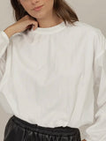 Luxe Lightweight Top in White