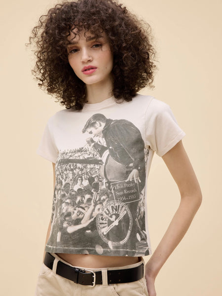 Ride Tough Merch Tee in Dirty White