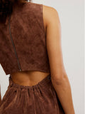 Atlas Suede Mini in Chicory Coffee