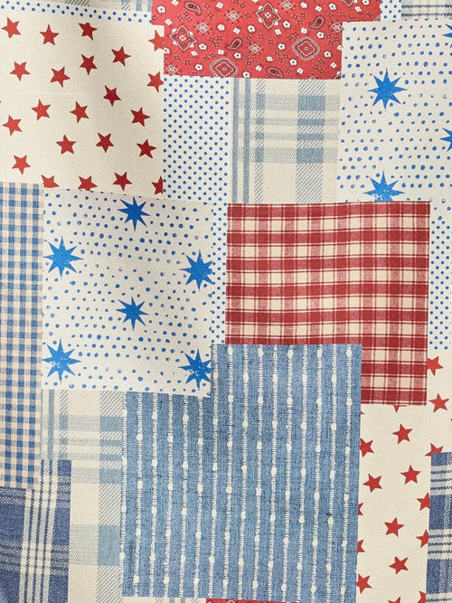 Stars And Stitches Beach Towel