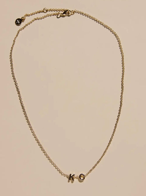 KC Initial Necklace