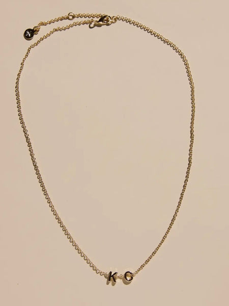 KC Initial Necklace