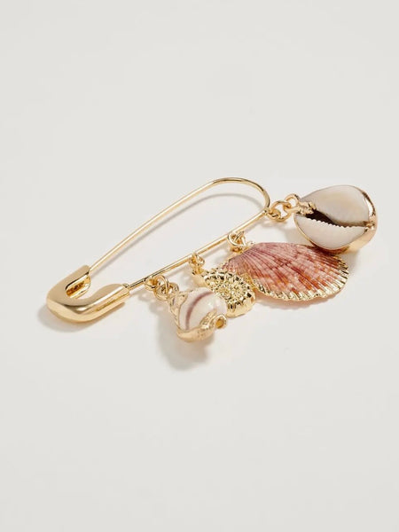 Coastal Safety Pin Brooch