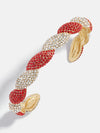 Candy Clause Cuff Bracelet