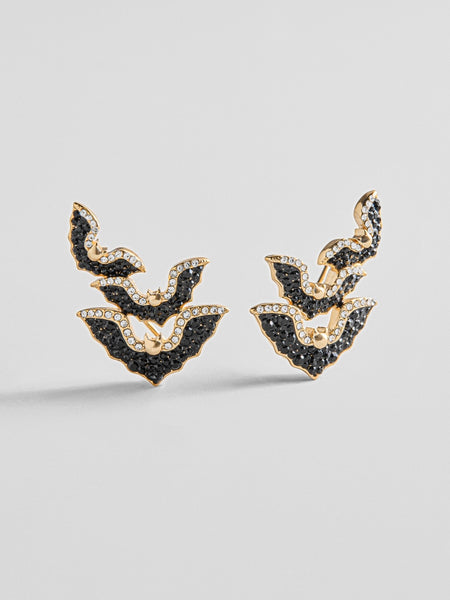 Flight Risk Bat Crawler Earrings