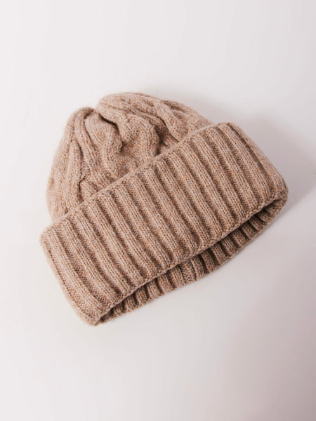 Coast Line Beanie in Oatmeal