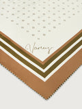 Silk Signature Scarf in Pristine Golden Bronze
