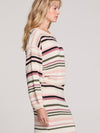 Ronnie Sweater in Multi Stripe