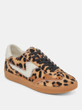 Notice Stitch Sneakers in Dark Leopard Calf Hair