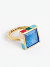 Marlowe Square Stone Ring