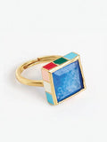 Marlowe Square Stone Ring
