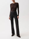 Evie Pant in Coated Mocha