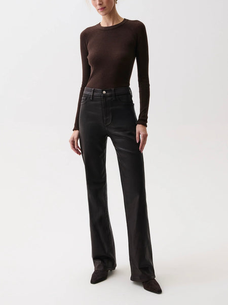 Evie Pant in Coated Mocha