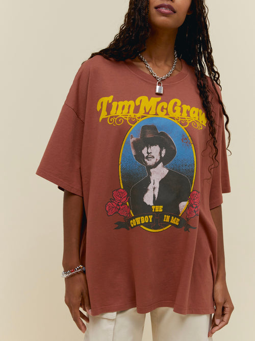 Tim McGraw The Cowboy In Me One Size Tee