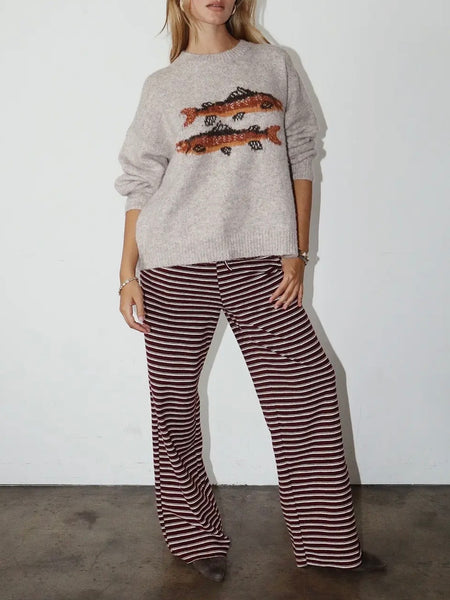 Catch & Release Sweater in Oatmeal