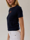 America's Bestie Tee in Navy