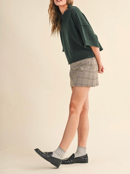 MOCKtauk Will Never Be The Same Sweater in Forest Green