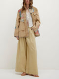 Garden Tamer Jacket in Brown Combo