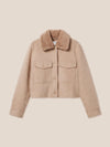 Peyton Jacket in Soft Ecru