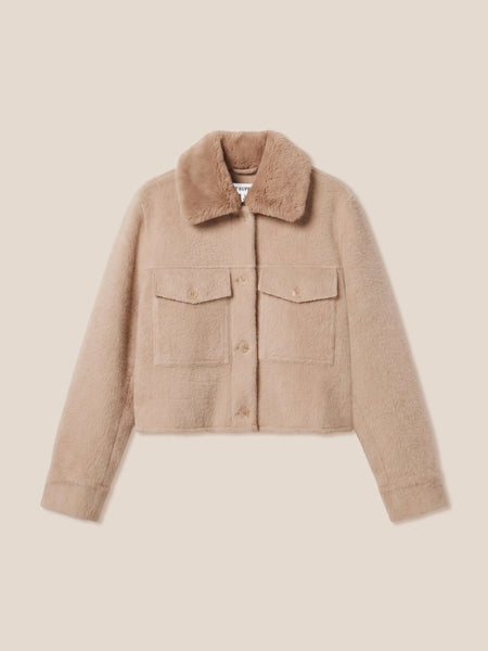 Peyton Jacket in Soft Ecru