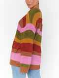 Chilly Sweater in Hutch Multi Stripe Knit