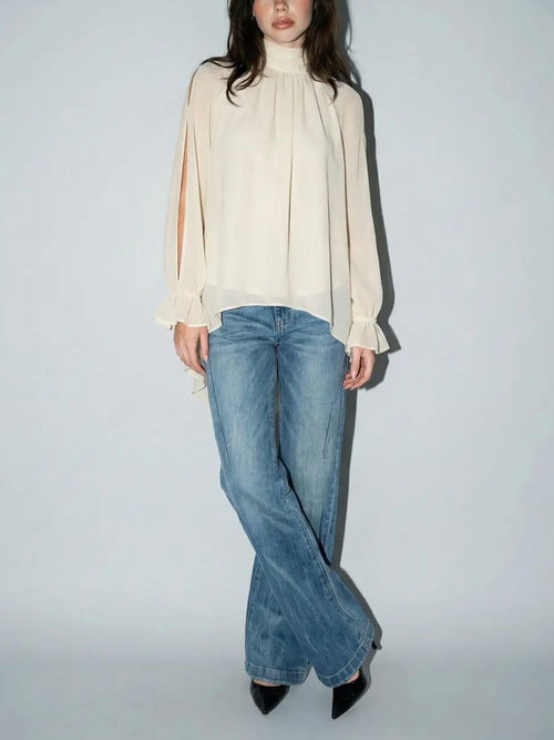 Where's Romeo Blouse in Cream