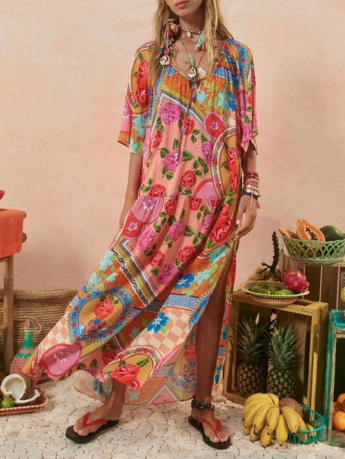 Aphrodite Gown in Rose