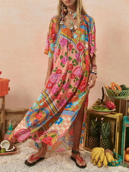 Aphrodite Gown in Rose