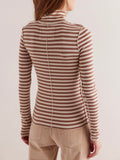 Good Good Turtle Stripe in Otter & Tea
