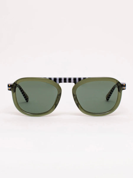 Stevie Sunnies in Olive Regatta