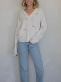 Piper Cardigan in Holiday Cream