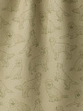 Golden Pups Tea Towel in Aloe
