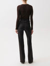 Evie Pant in Coated Mocha