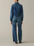 NCE Wide Leg Jean in Split Rinse