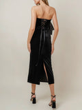 A Beauty In Bows Dress in Black