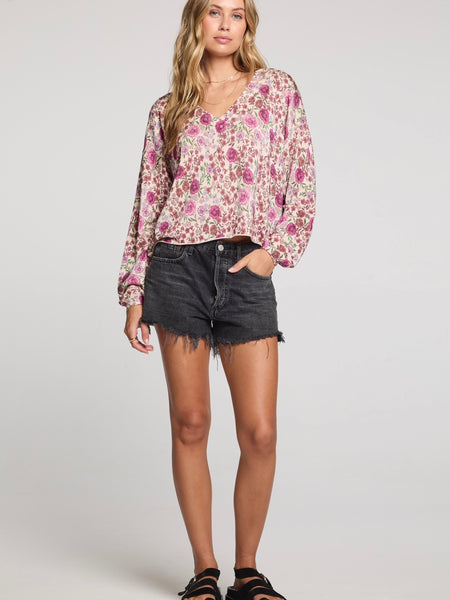 Payton Floral Sweater in Multi