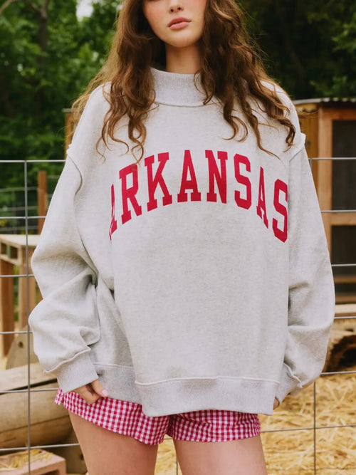 AR Reversible Sweatshirt in Grey