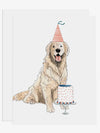 Golden Party Greeting Card