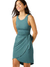 Archer Dress in Dusty Teal