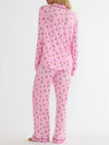 Livy & Connie PJ Set in Pink Milk & Cookies