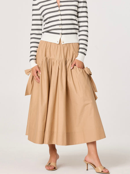 Lylah Skirt in Khaki