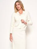 Janessa Cardigan in Ivory