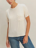 New To The Crew Tee in Cream