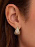 Banks Shimmer Earrings in Gold