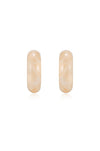 Resin & Pearl Chunky Hoops