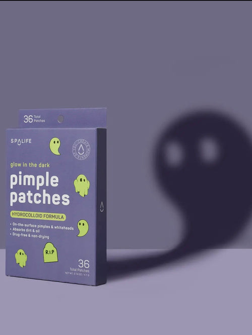Glow in the Dark Ghost Pimple Patches