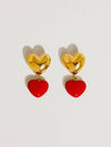 Arcane Vintage Heart Earrings